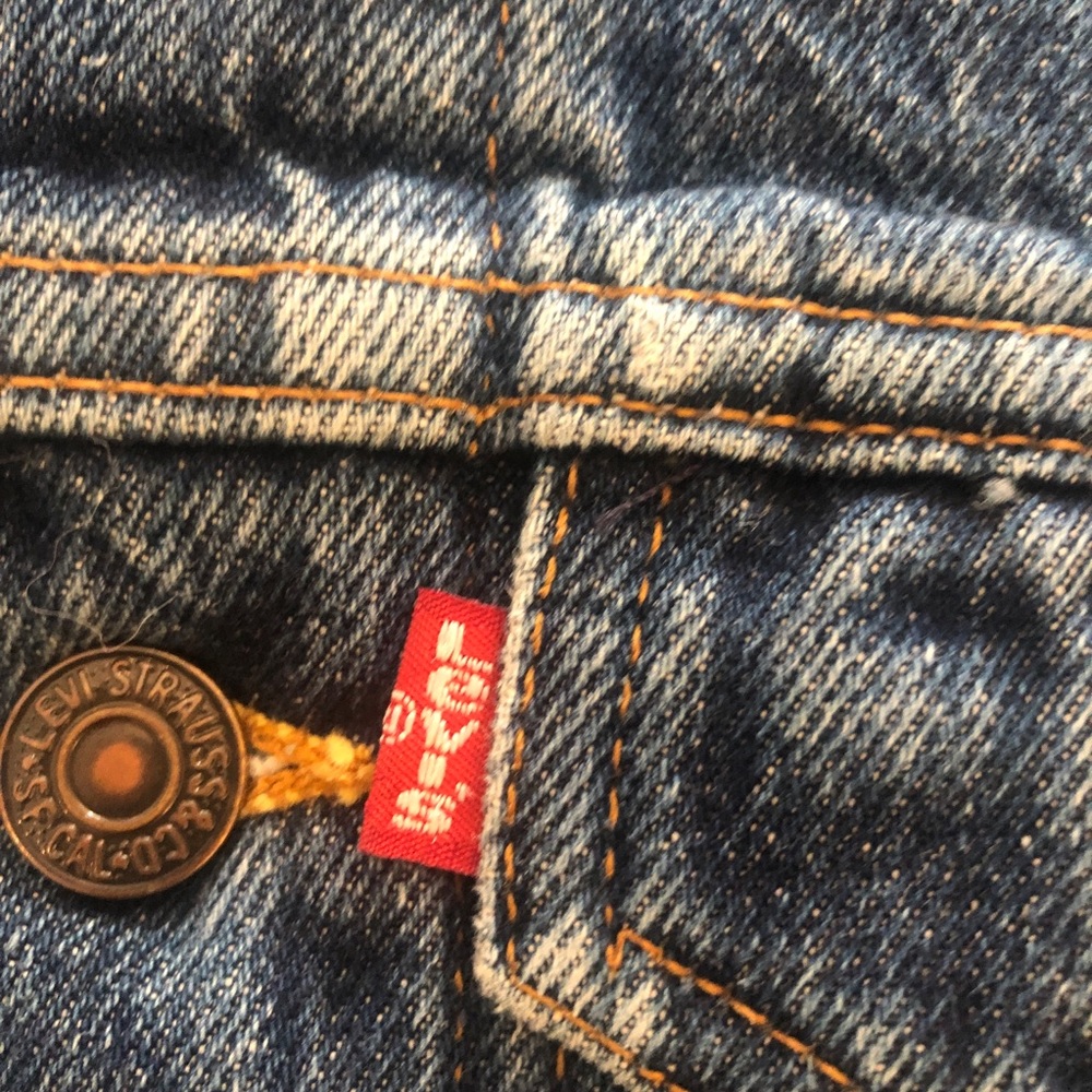 LEVI’S VTG Trucker Denim Jean Jacket 57508-1109 - Picture 5 of 15